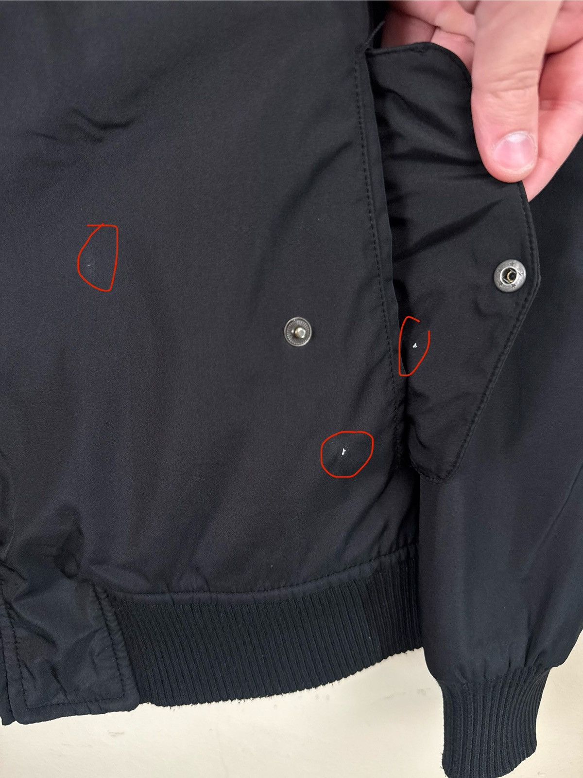La Martina La Martina Nylon Jacket Bomber XL Black Luxury Zip Casual Size US XL / EU 56 / 4 - 10 Thumbnail