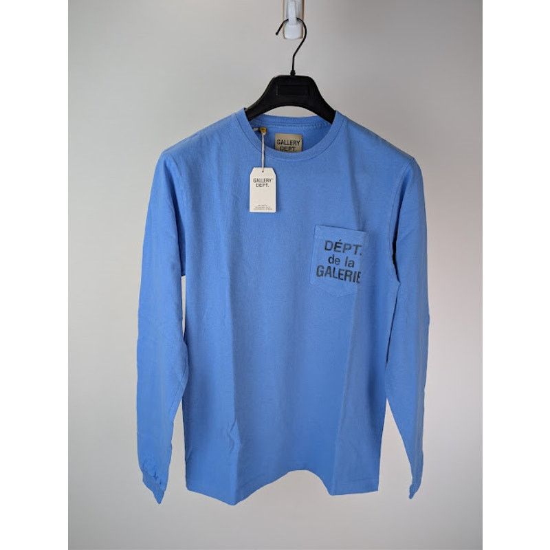 Gallery Dept. o1rshd1 Dept De La Galerie Long-Sleeve T-Shirt in Blue Size US S / EU 44-46 / 1 - 10 Thumbnail