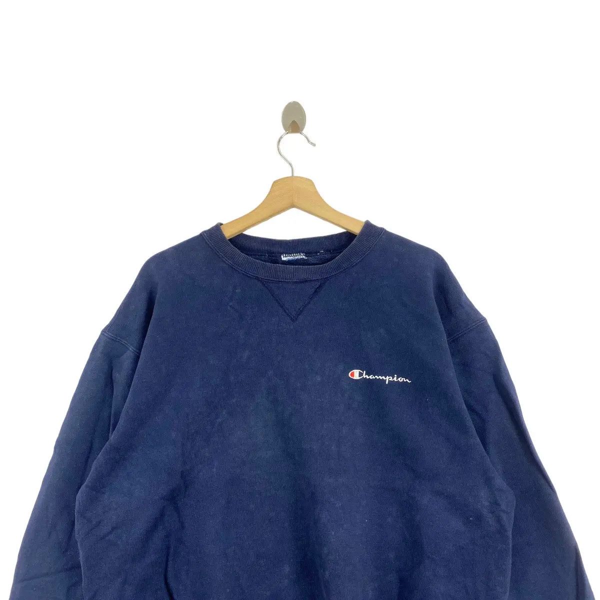 Champion Vintage 90’ CHAMPION USA Reverse Weave Script Sweatshirt Size US XXL / EU 58 / 5 - 3 Thumbnail