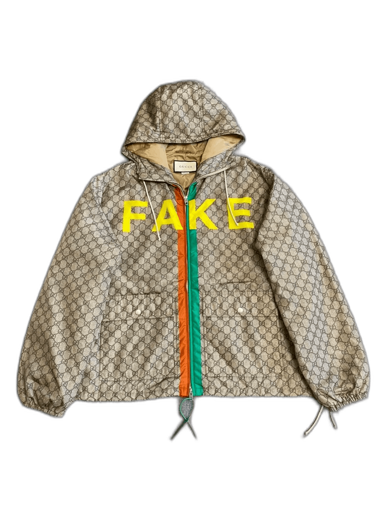 Gucci GUCCI Fake Not Printed Nylon Jacket Men-2505 Size US L / EU 52-54 / 3 - 1 Thumbnail