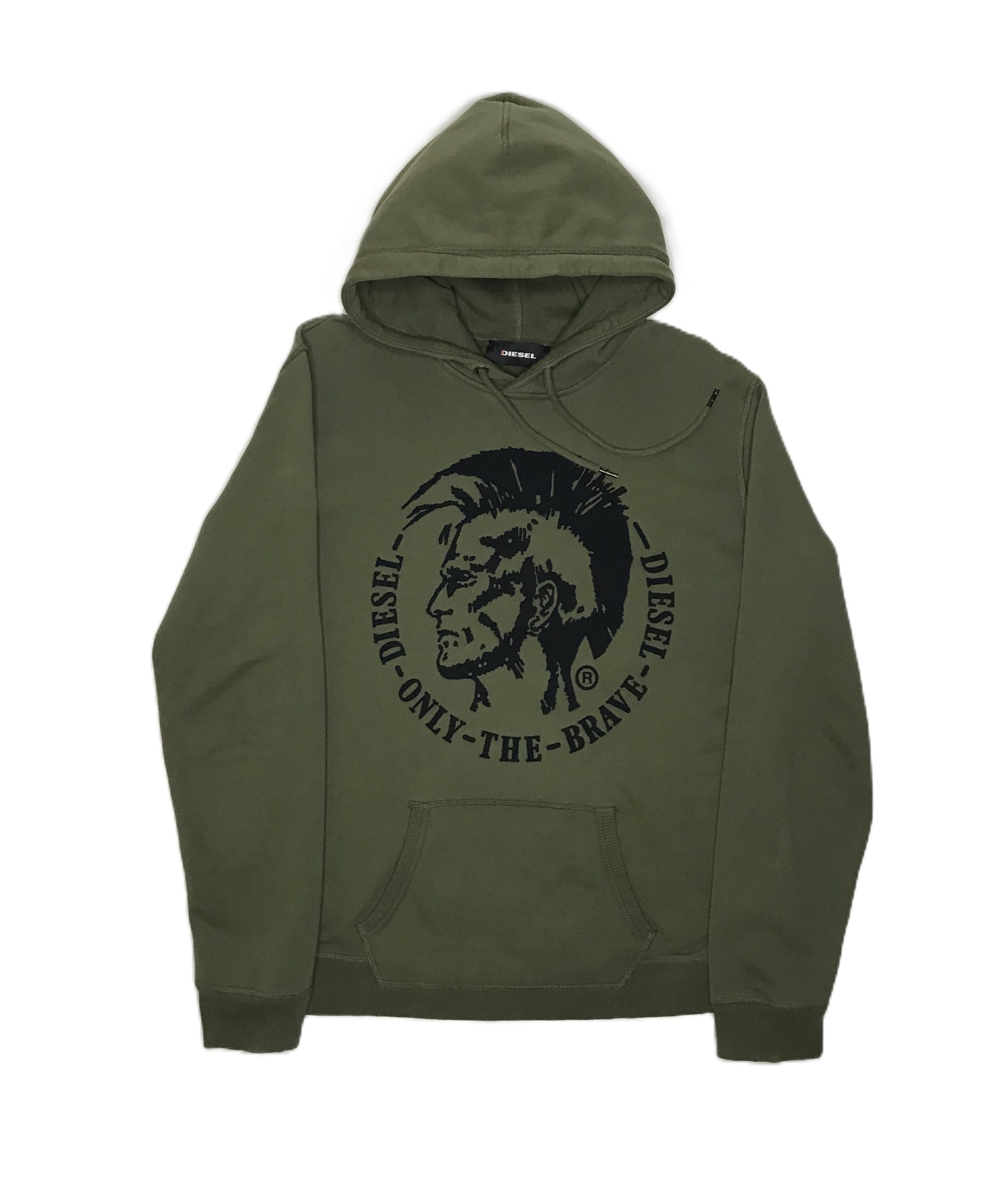 Diesel Diesel Mens Hoodie Pullover Only The Brave Collection Size US L / EU 52-54 / 3 - 1 Thumbnail