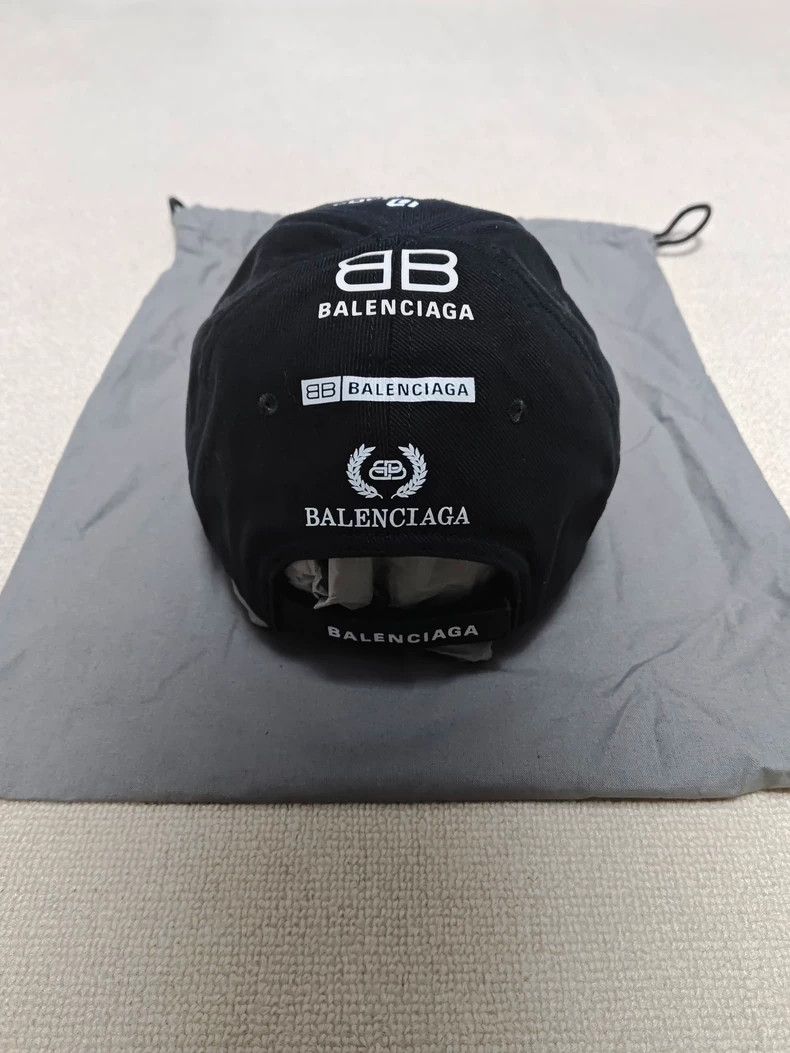 Balenciaga Balenciaga Multi-logo baseball cap 2502-Nextarrow | Grailed