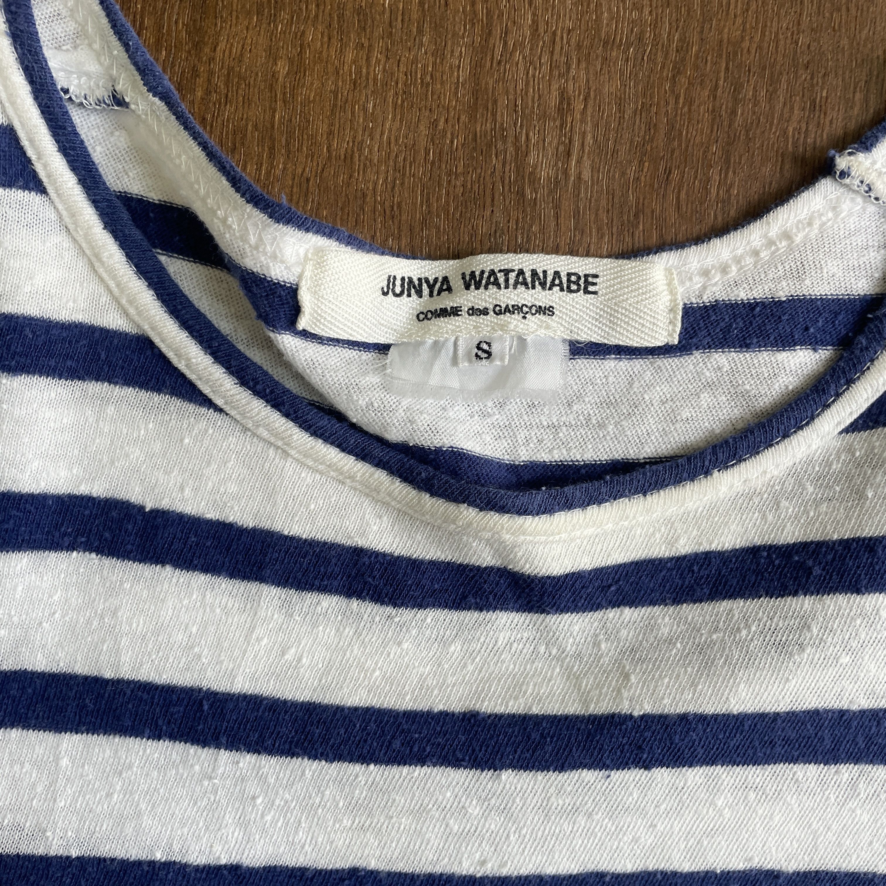 Comme des Garcons JUNYA WATANABE COMME des GARCONS 2010 Striped Top Size US S / EU 44-46 / 1 - 4 Thumbnail