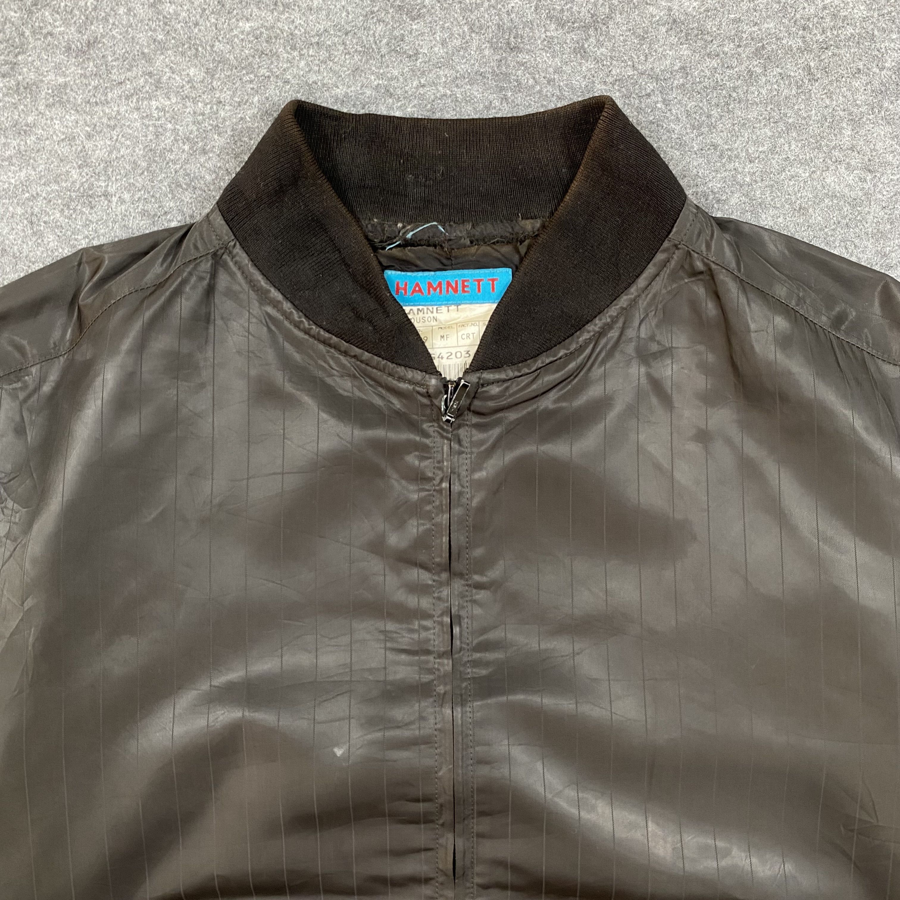 Katharine Hamnett London Vintage Hamnett Katharine Archival Blouson Bomber jackt-J643 Size US L / EU 52-54 / 3 - 6 Thumbnail