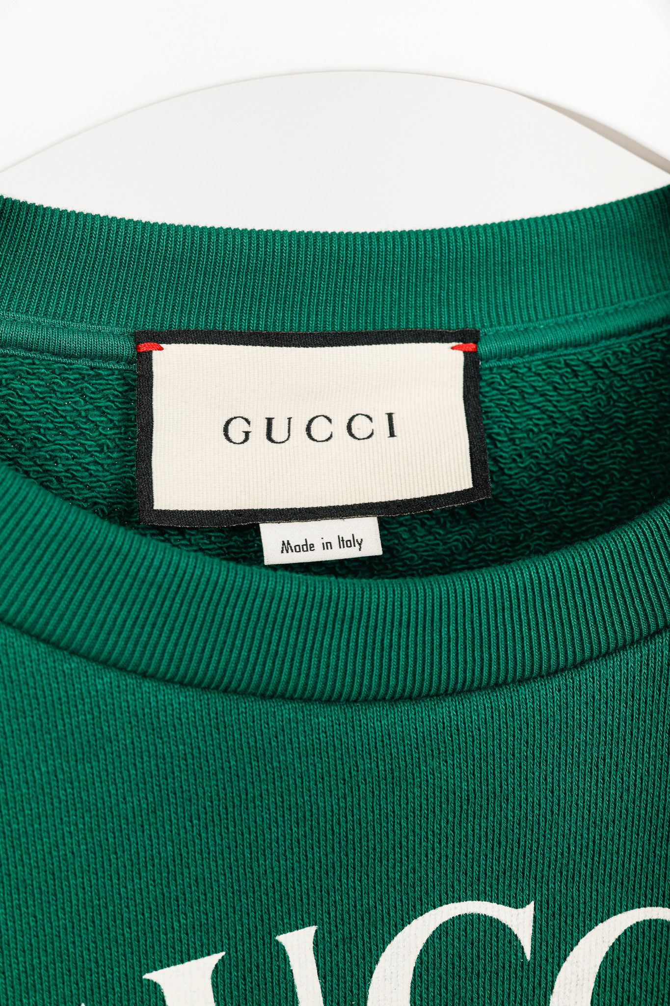 Gucci Gucci Forest Cotton Interlocking G Logo Sweatshirt Size XXS / US 00 / IT 34 - 4 Thumbnail