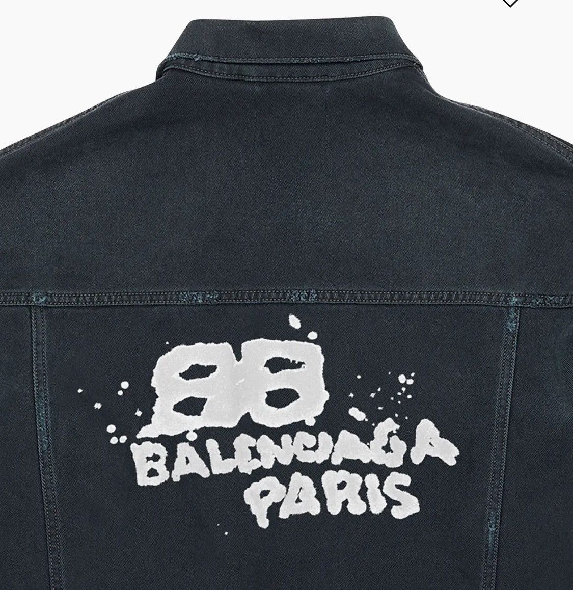 Balenciaga Balenciaga BB Icon Denim Jacket SZ 3 NWT Size US XL / EU 56 / 4 - 2 Thumbnail