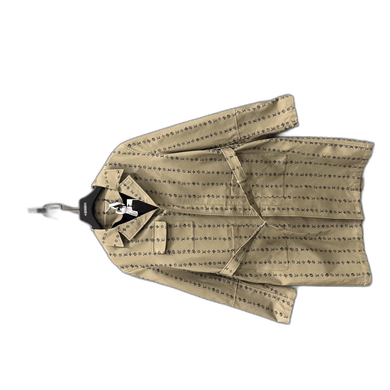 Louis Vuitton Louis Vuitton Beige Striped Coat Size 46-52 Size US XL / EU 56 / 4 - 1 Thumbnail