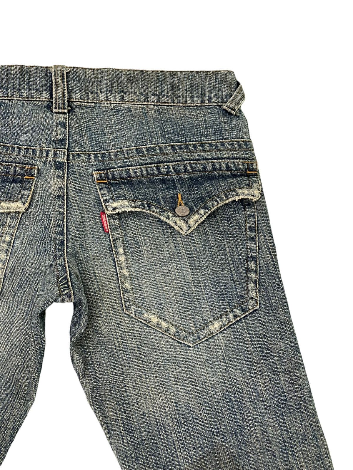 Tornado Mart Flare Jeans Tornado Mart Distress Low Rise Boot Cut 6🟦5 Size US 30 / EU 46 - 19 Thumbnail