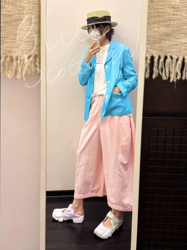 Comme des Garcons Comme des Garcons Water blue coat Size M / US 6-8 / IT 42-44 - 1 Thumbnail