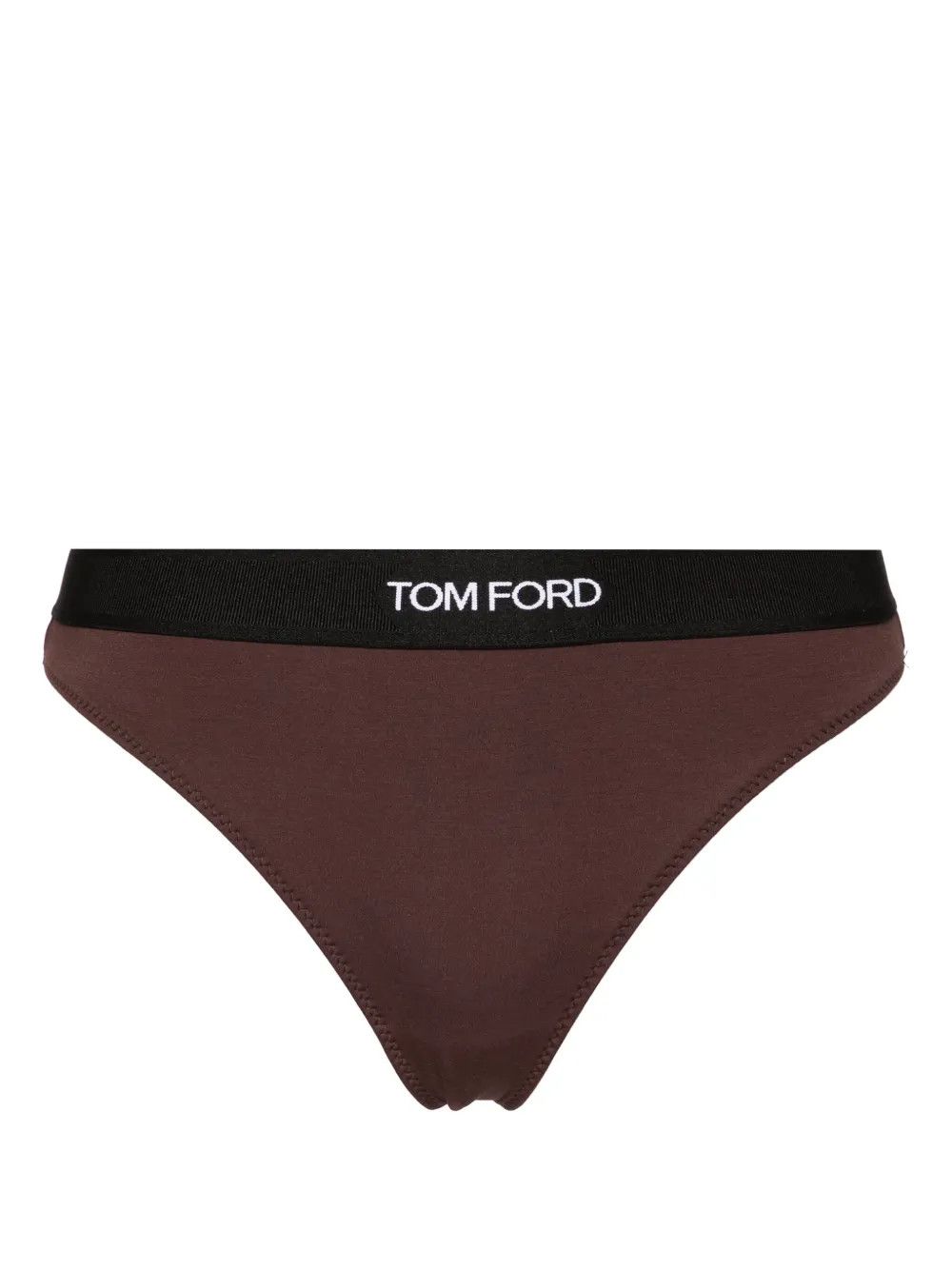 o1y0226 Size :XL/ Logo Underwear in Chocolate Brown/Black
