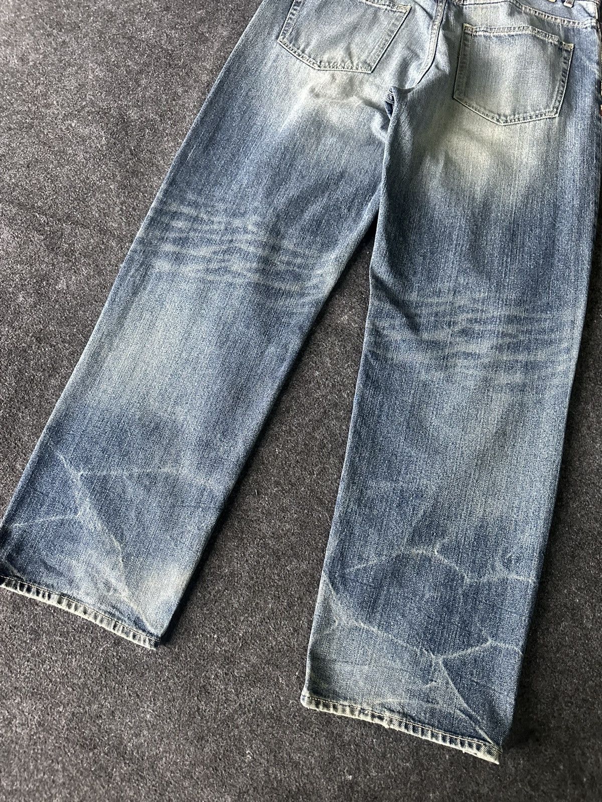JNCO Baggy Scanner Fundamental Japan Denim 34x30 D226 Size US 34 / EU 50 - 5 Thumbnail