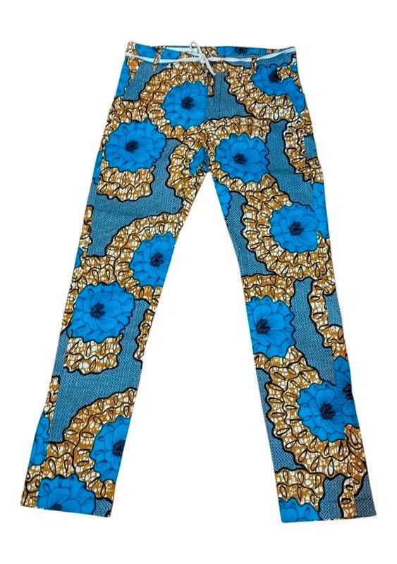 Other Atelier Beaurepaire Paris African Wax Print Pants Floral Size 30" / US 8 / IT 44 - 1 Thumbnail