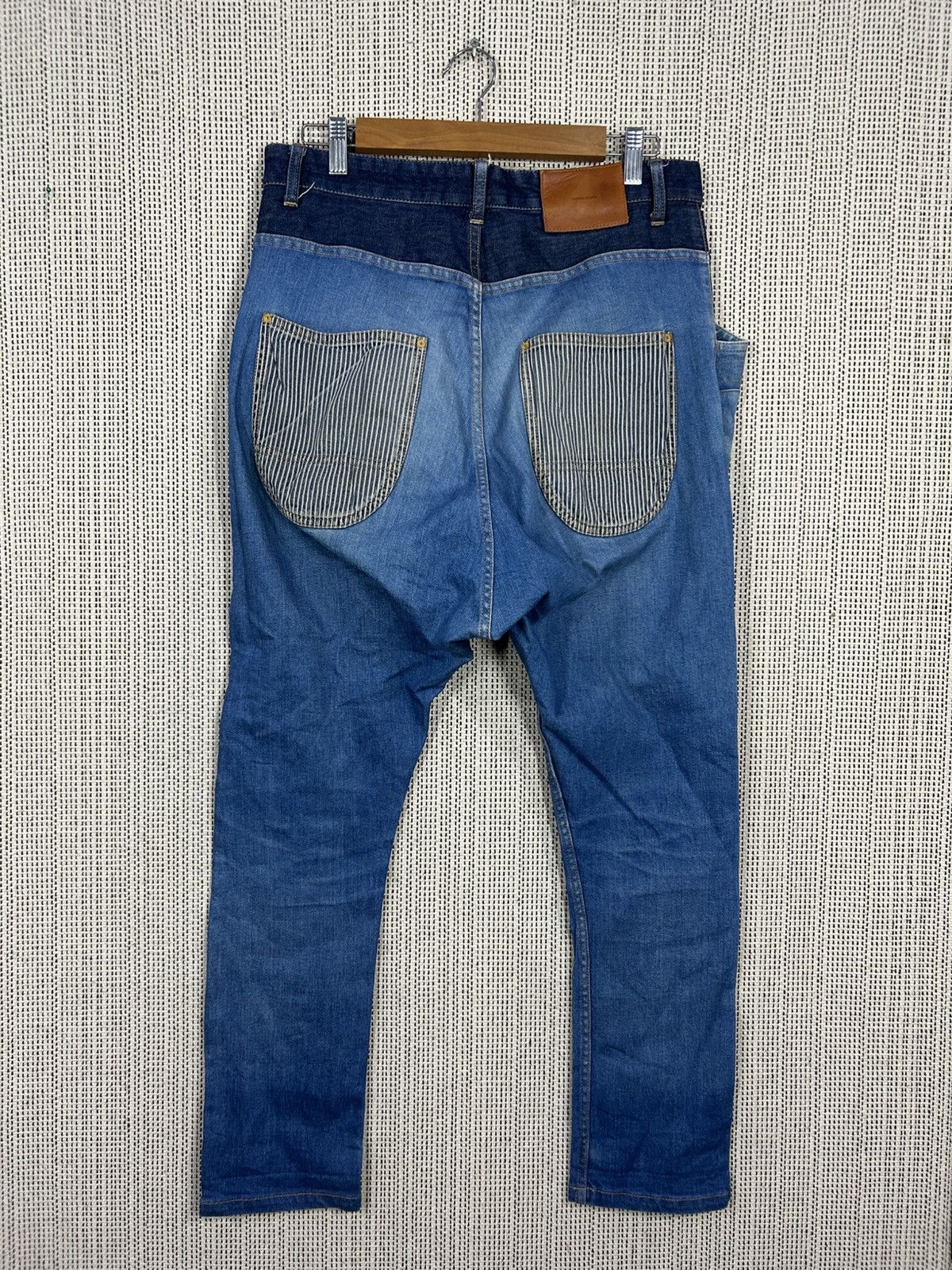 Tsumori Chisato Vintage tsumori chisato issey miyake high front denim Size US 32 / EU 48 - 2 Thumbnail