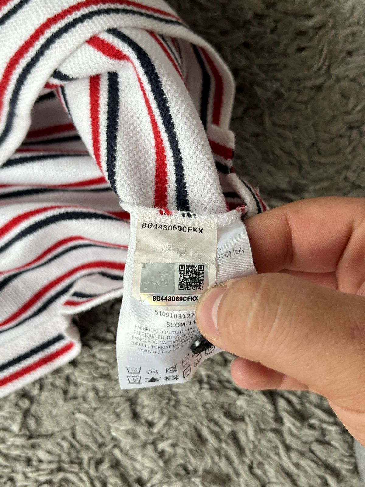 Moncler Vintage Luxury Polo Moncler Size US M / EU 48-50 / 2 - 6 Thumbnail