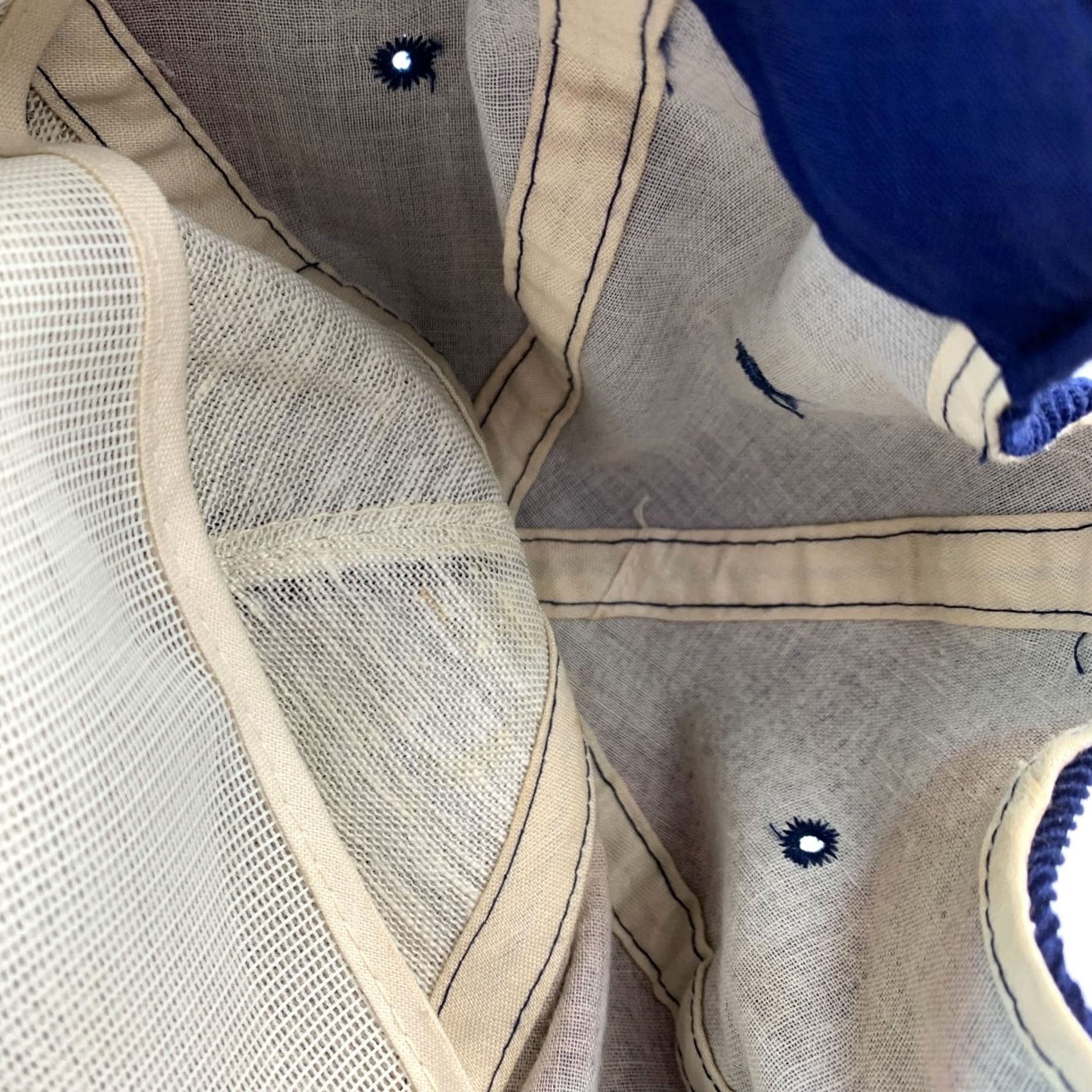 Vintage Vintage Plains Inc Well Service Ness City KS Corduroy Blue Strapback Dad Hat Size ONE SIZE - 6 Thumbnail