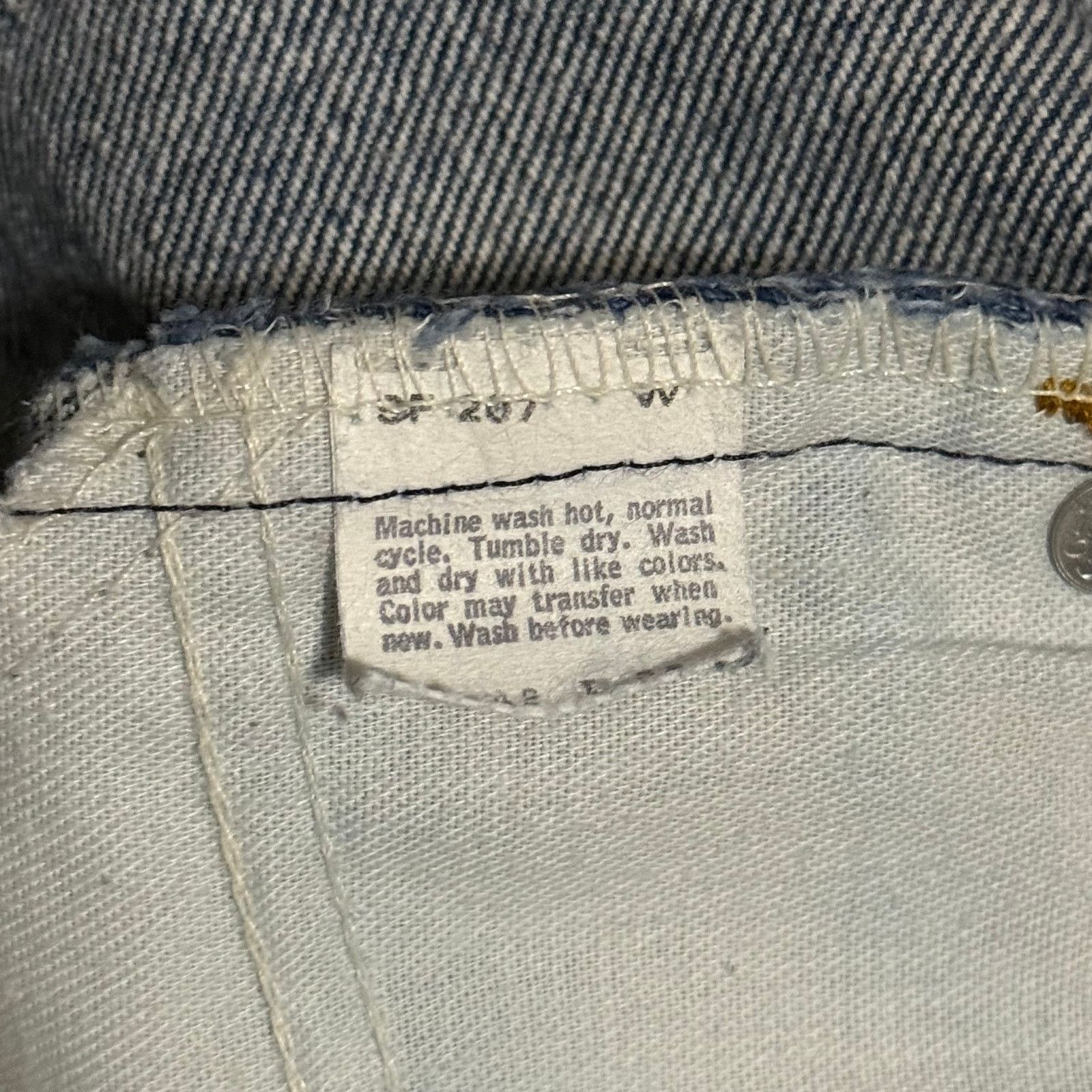 Levi's Vintage Levi's 517 Orange Tab Bootcut Jeans Size 40x30 80s Size US 40 / EU 56 - 5 Thumbnail