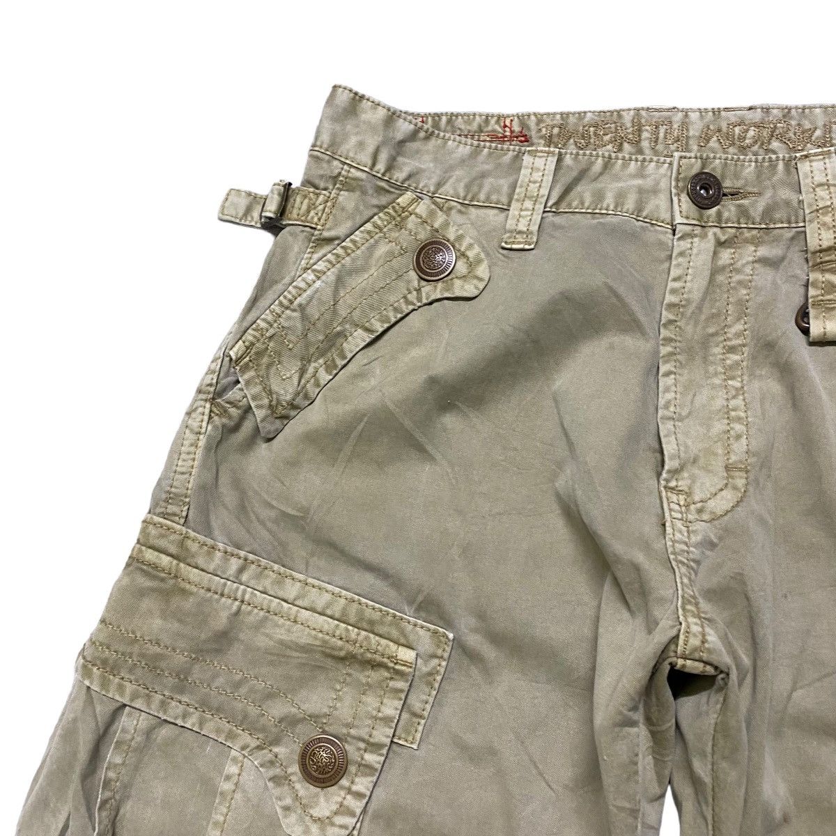 Japanese Brand TWENTY WORKS Multi Pocket Cargo Pants Size US 30 / EU 46 - 4 Thumbnail