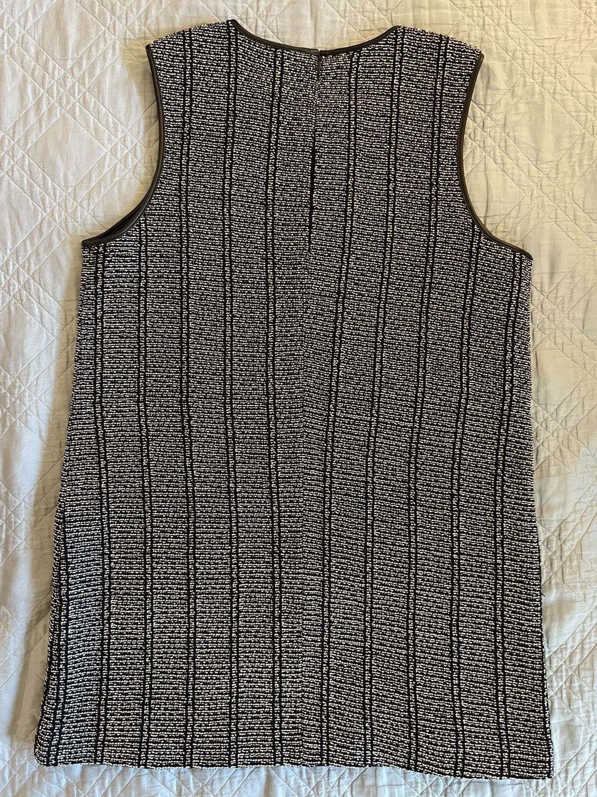 Frances Cotton Tweed Shift Minidress