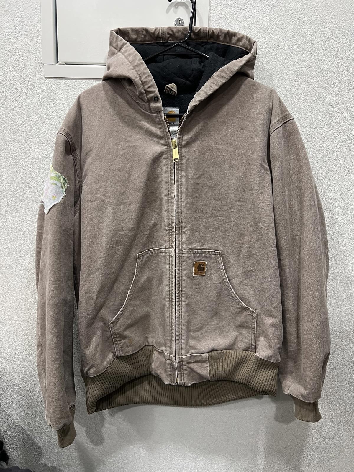 Carhartt 00s M Carhartt Light Brown Duck Jacket Size US L / EU 52-54 / 3 - 1 Thumbnail