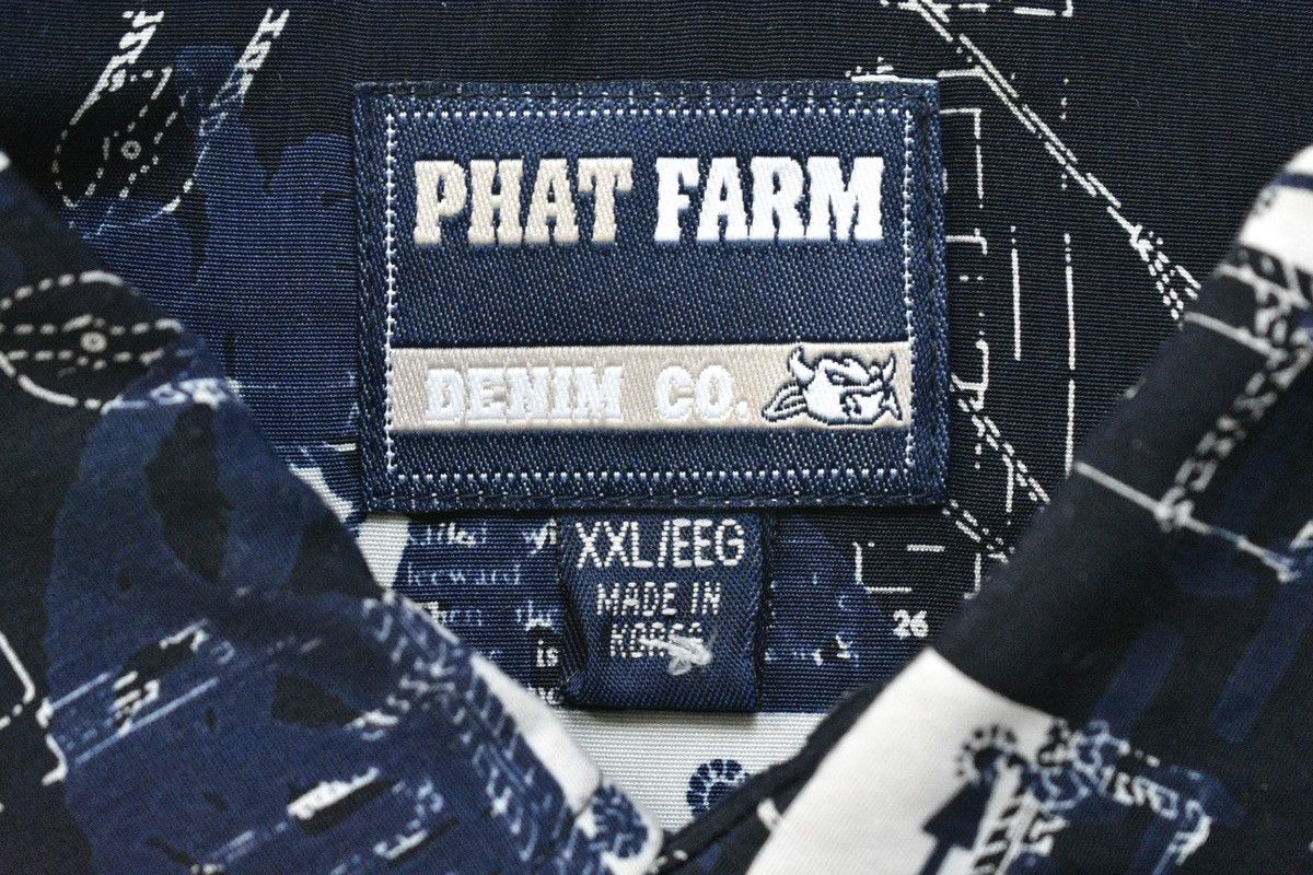 Phat Farm × Vintage Vintage Y2K Phat Farm Long Sleeve Buttondown Shirt (XXL) Size US XXL / EU 58 / 5 - 10 Thumbnail