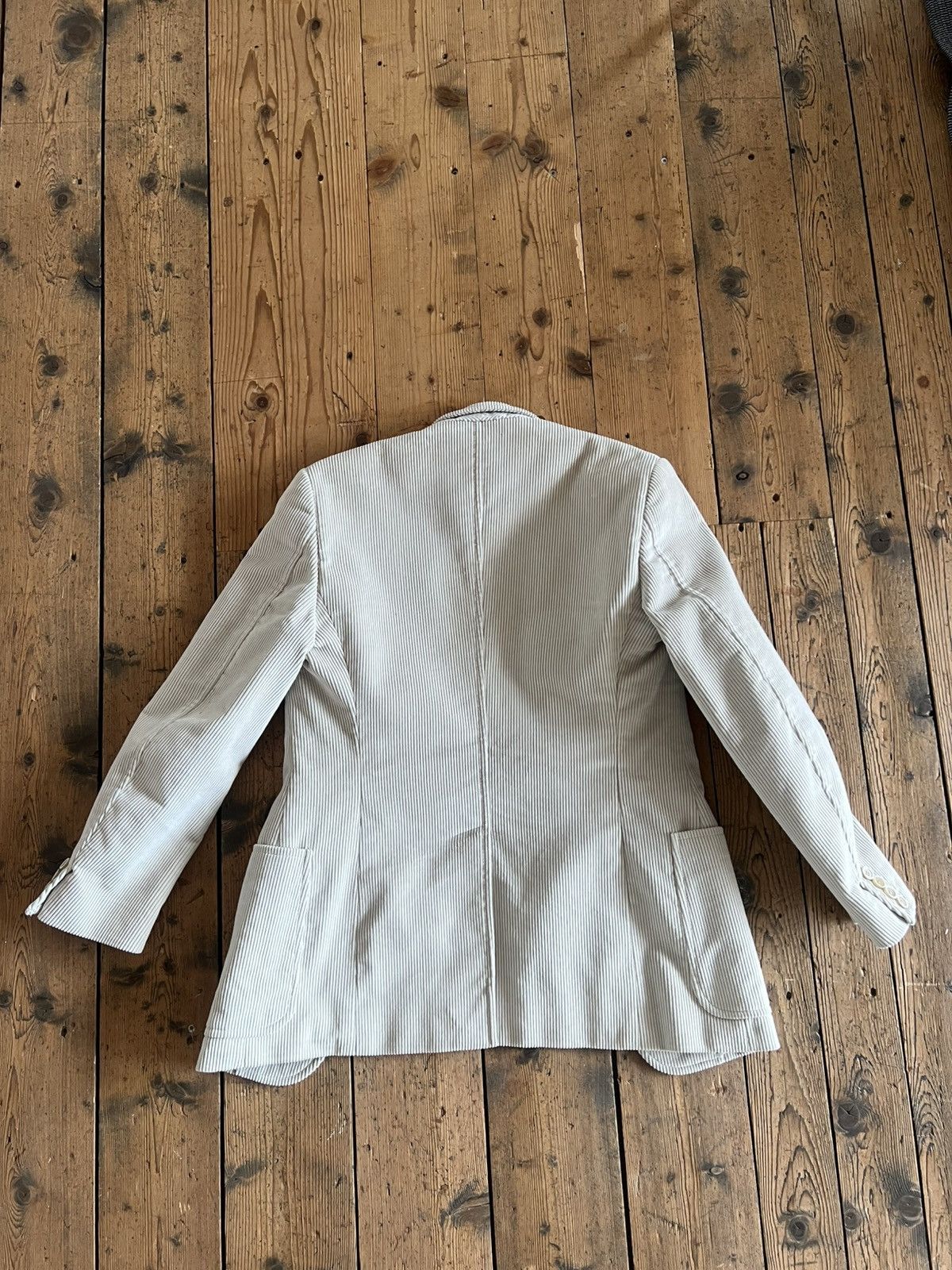 Gucci 90s Corduroy Blazer Size 46R - 2 Thumbnail