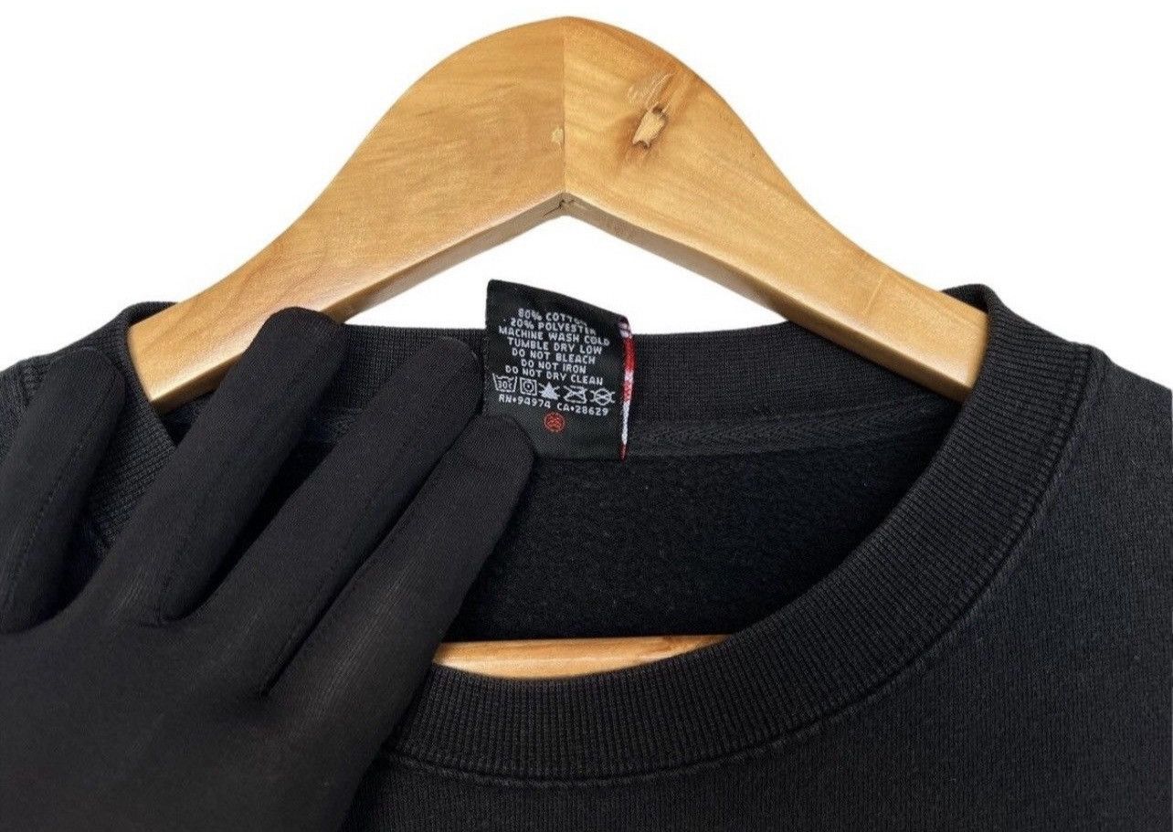Stussy Vintage Stussy Skull Black Baggy Sweatshirt Large Size US L / EU 52-54 / 3 - 10 Thumbnail