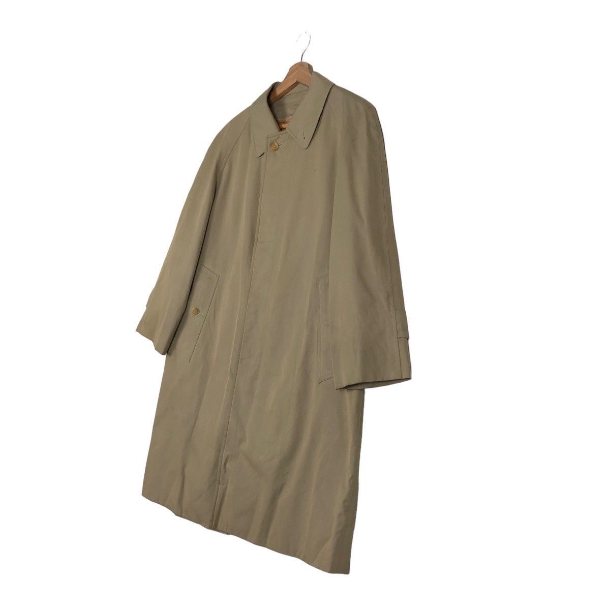 Burberry 🔥Vintage Burberrys Long Jacket Nova Check Lining Size US M / EU 48-50 / 2 - 2 Thumbnail