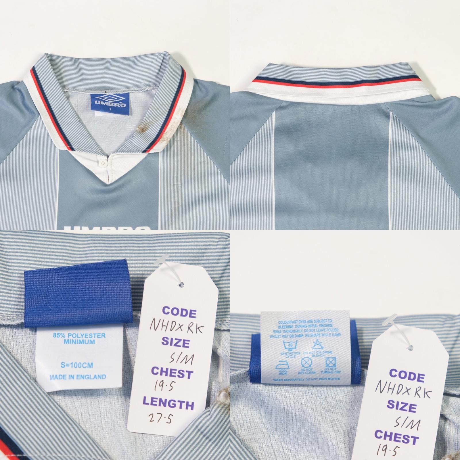 Umbro 1996/97 England Away Shirt Umbro (S/M) Size US S / EU 44-46 / 1 - 4 Thumbnail