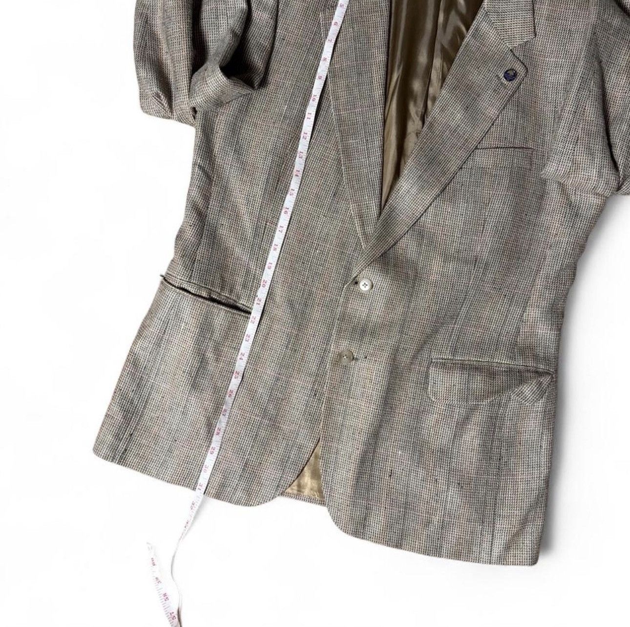 Burberry Vintage 1980s Burberrys Blazer Size 44R - 4 Thumbnail