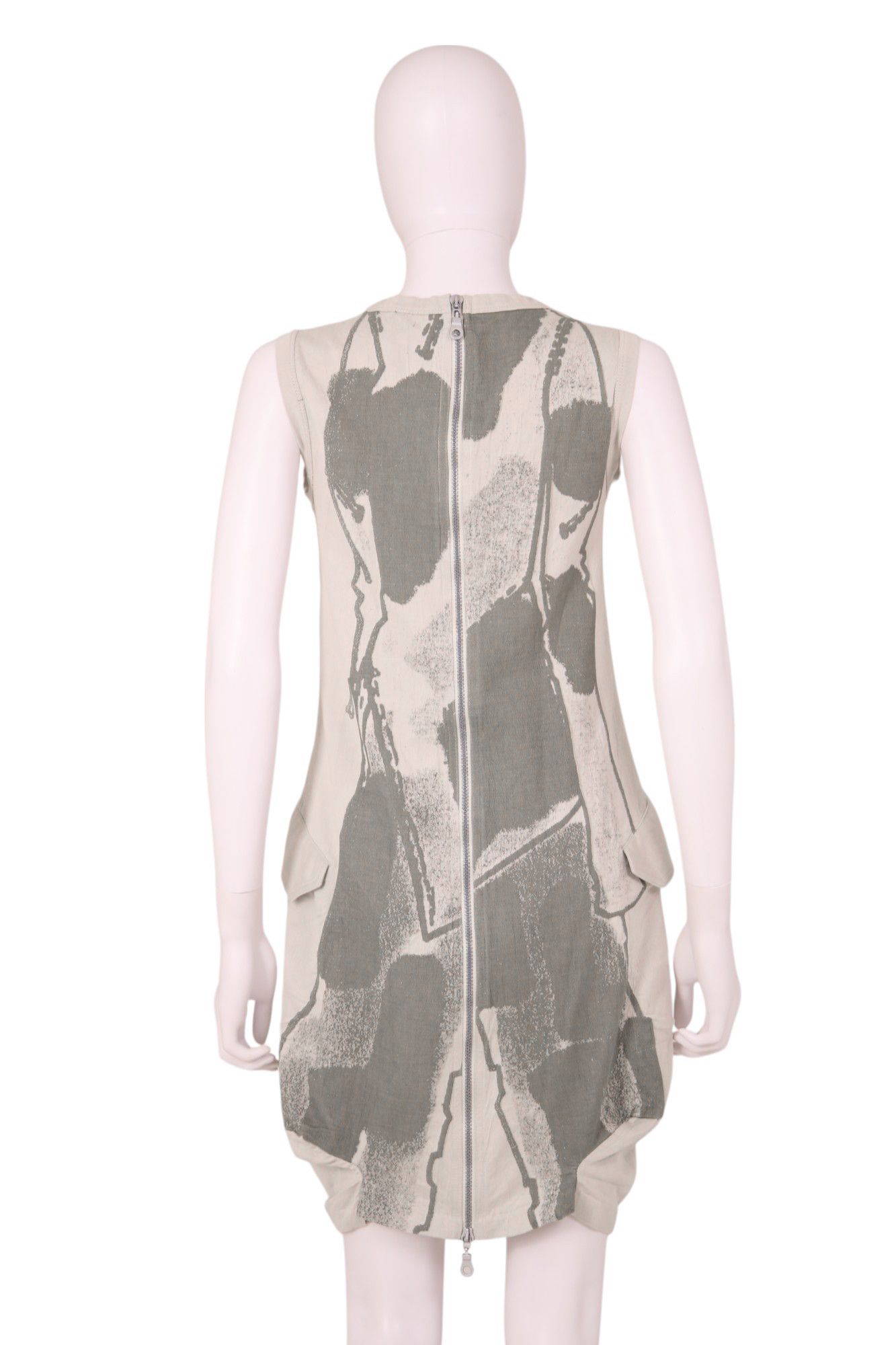 Marithe + Francois Girbaud Marithè François Girbaud 2000's Camo Tank Top Size M / US 6-8 / IT 42-44 - 3 Thumbnail