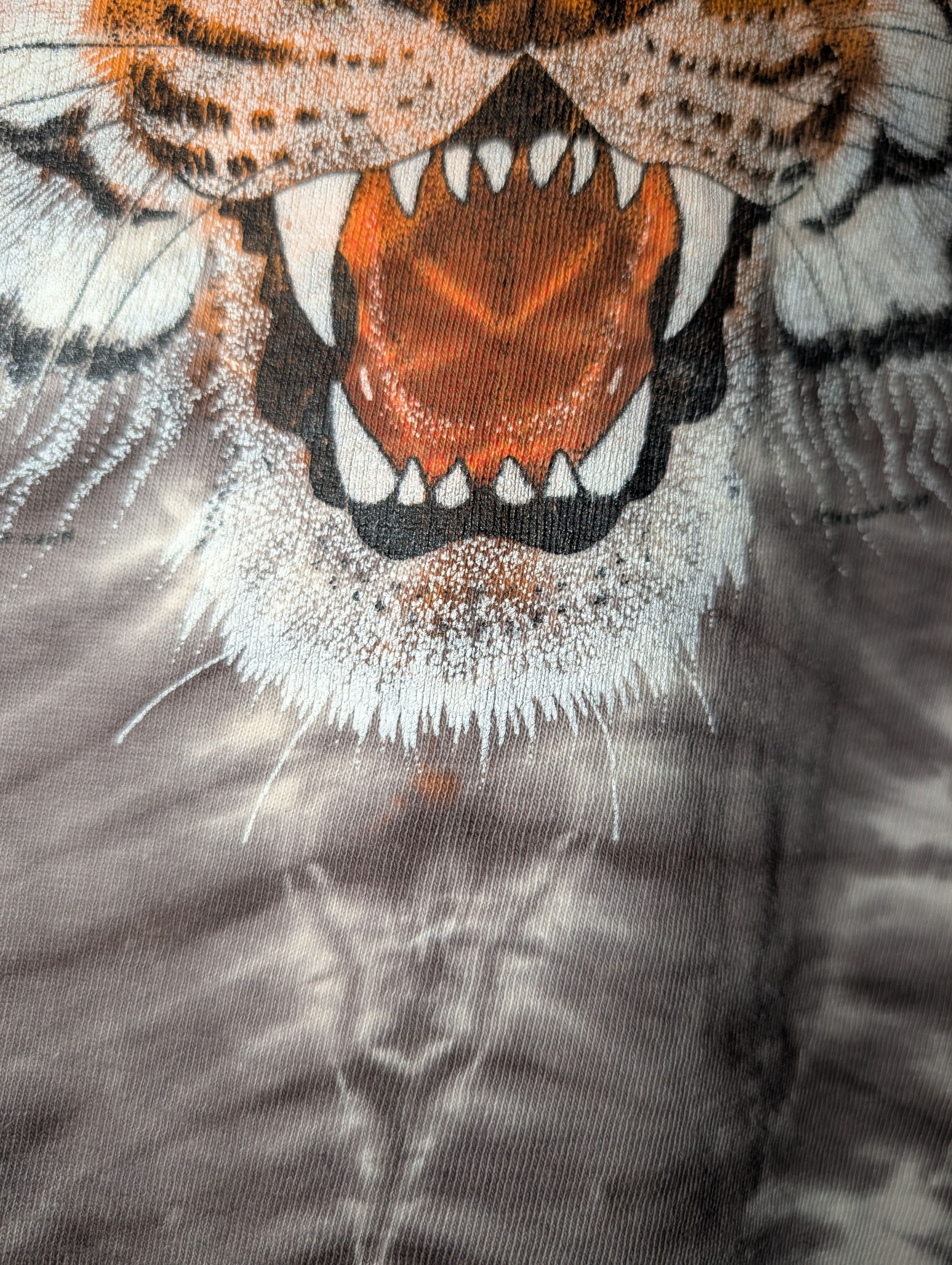 Arts & Science VTG Symmetria Tiger Face Tie Dye Graphic T Shirt California Size US XL / EU 56 / 4 - 9 Thumbnail