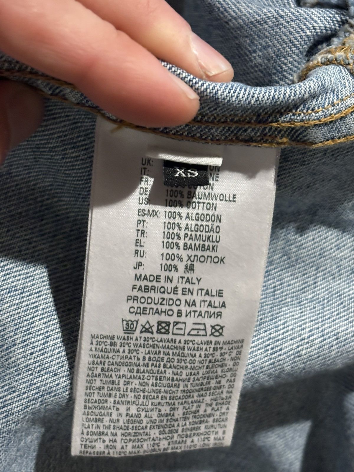 Diesel RARE UNIQUE Diesel Red Label “backwards” jacket Size US M / EU 48-50 / 2 - 7 Thumbnail