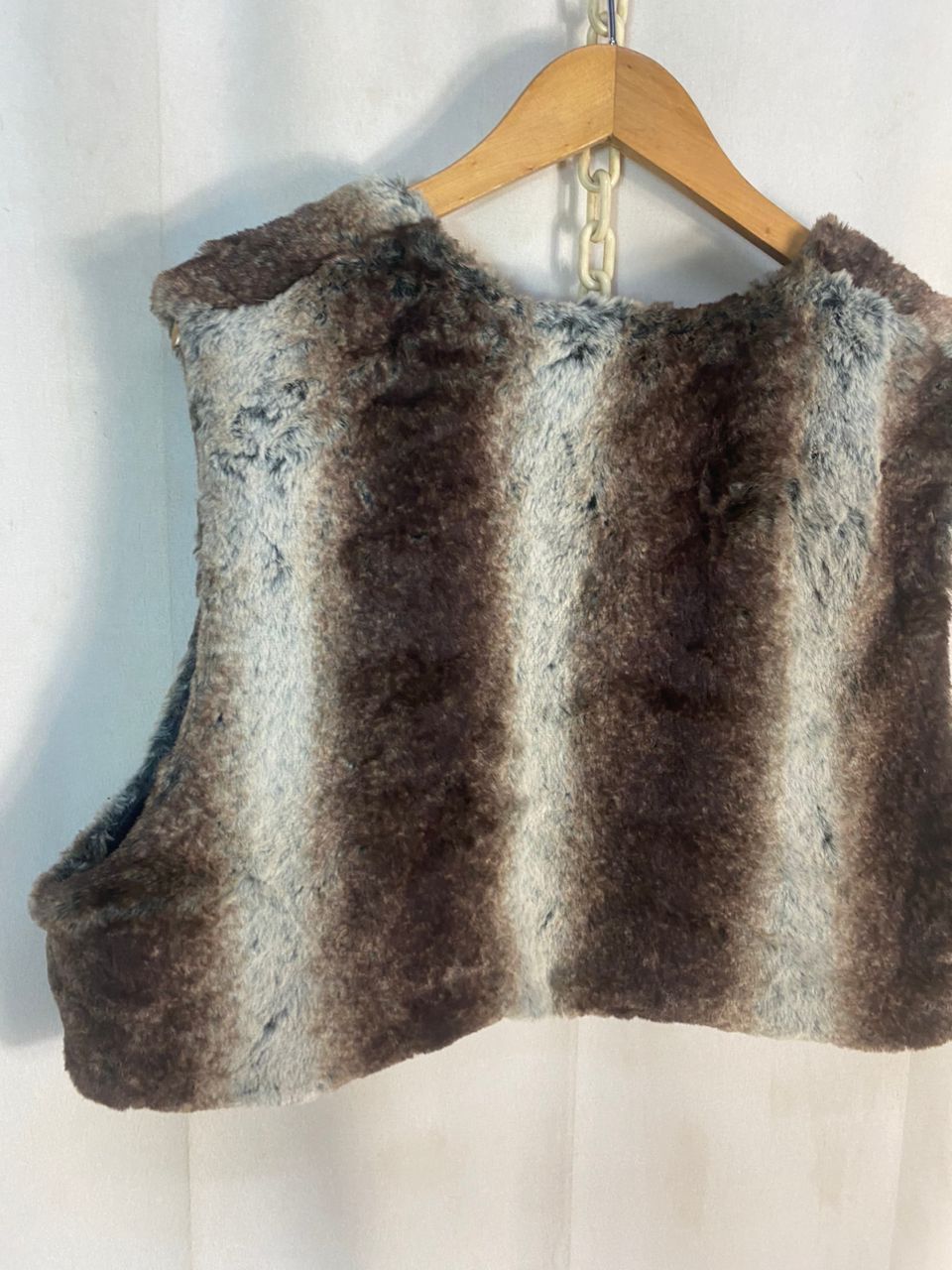 HARE Hare fur croptopvest Size S / US 4 / IT 40 - 9 Thumbnail