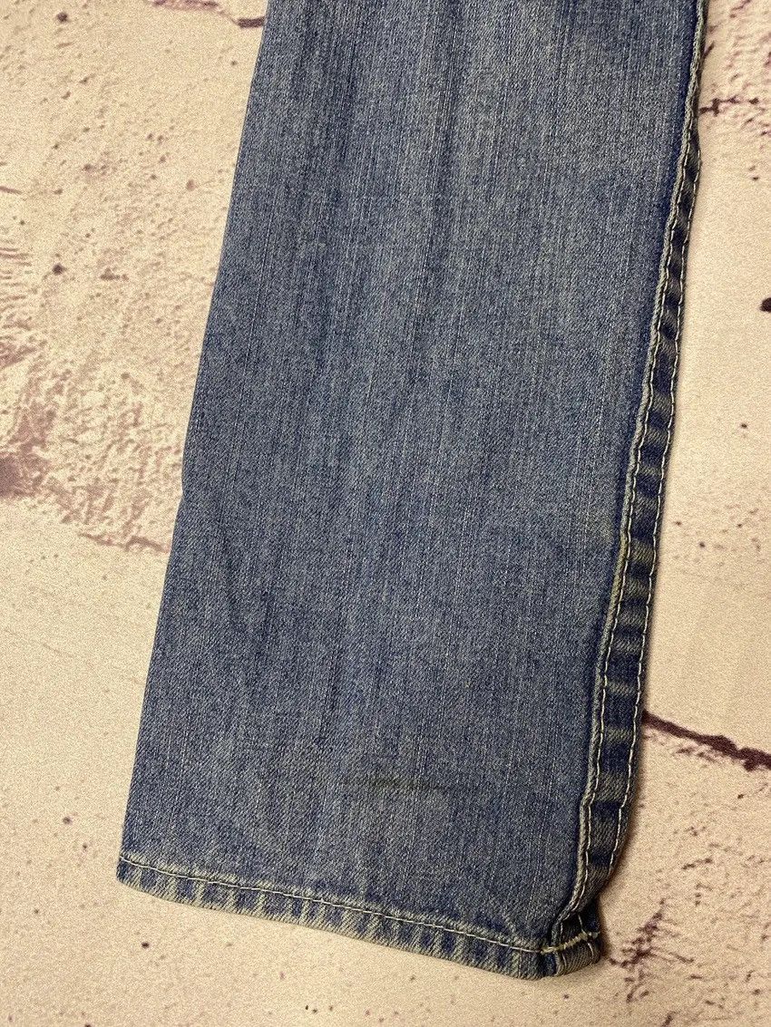 True Religion 👾CRAZY TRUE RELIGION Y2K VINTAGE JACKSON JEANS FADED PANTS👾 Size US 27 - 12 Thumbnail