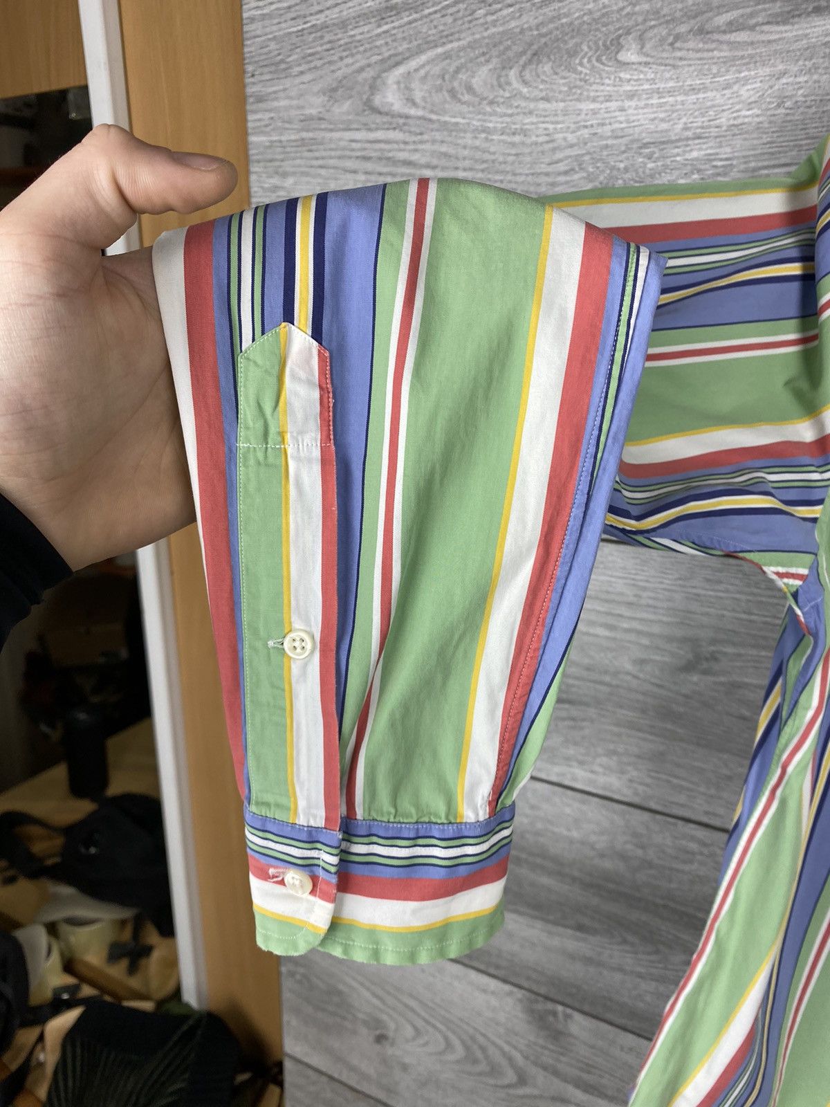 Polo Ralph Lauren Mens Vintage Polo Ralph Lauren Striped Shirt Button Up Size US M / EU 48-50 / 2 - 23 Thumbnail