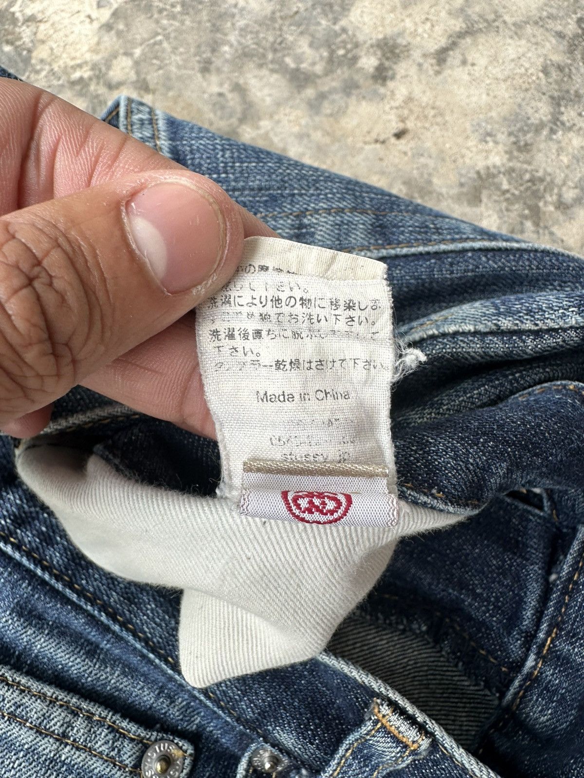 Stussy × Vintage Vintage Stussy Rough & Rugged Jeans Size US 30 / EU 46 - 15 Thumbnail