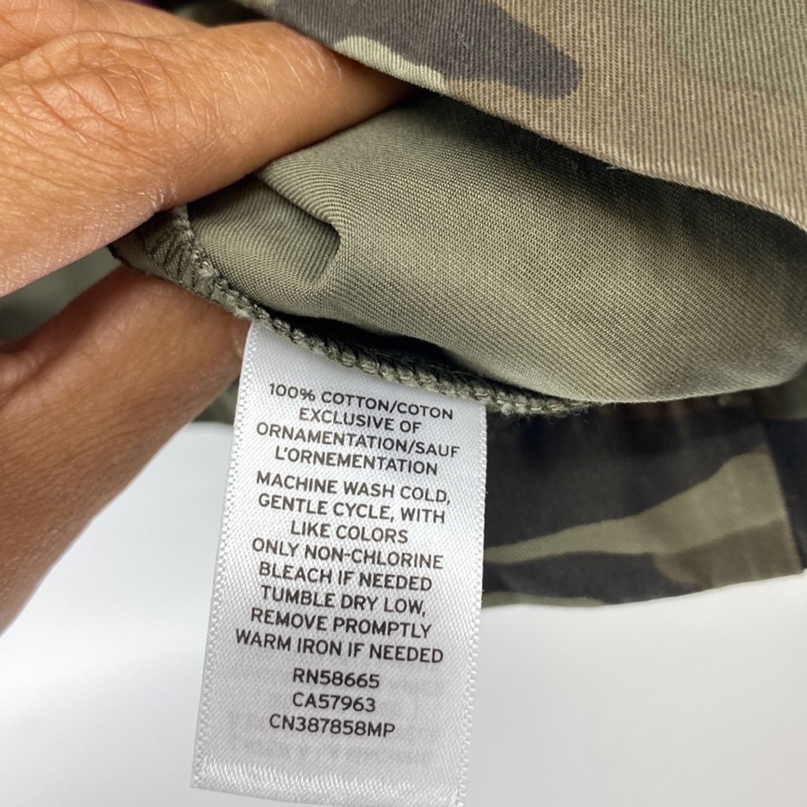 Other Caslon modern camo jacket contemporary hippie green petite M Size M / US 6-8 / IT 42-44 - 10 Thumbnail