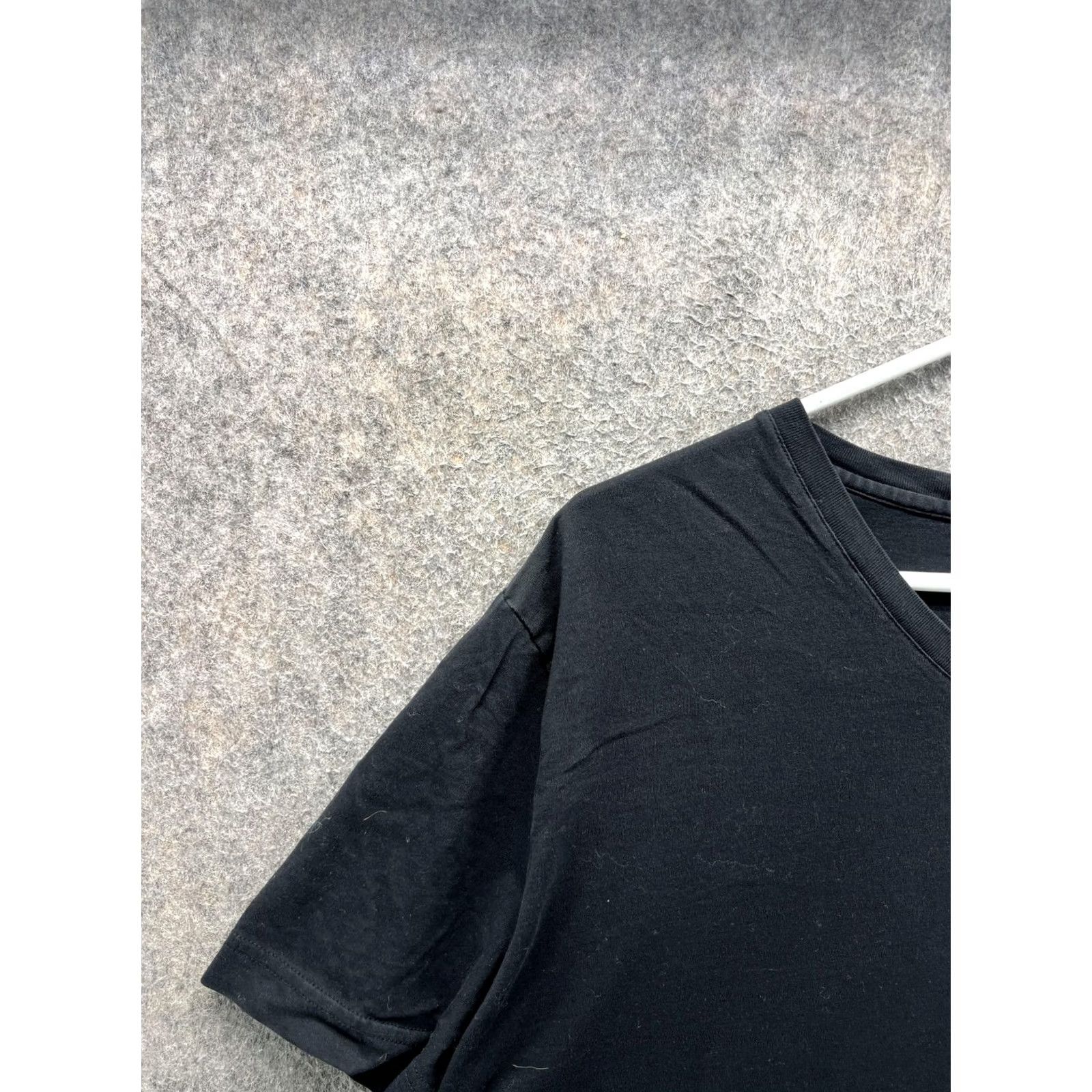 Lacoste Lacoste Shirt Mens XL Black Pima Cotton Logo V-Neck Tagless Tee T-Shirt 6 Size US XL / EU 56 / 4 - 7 Thumbnail