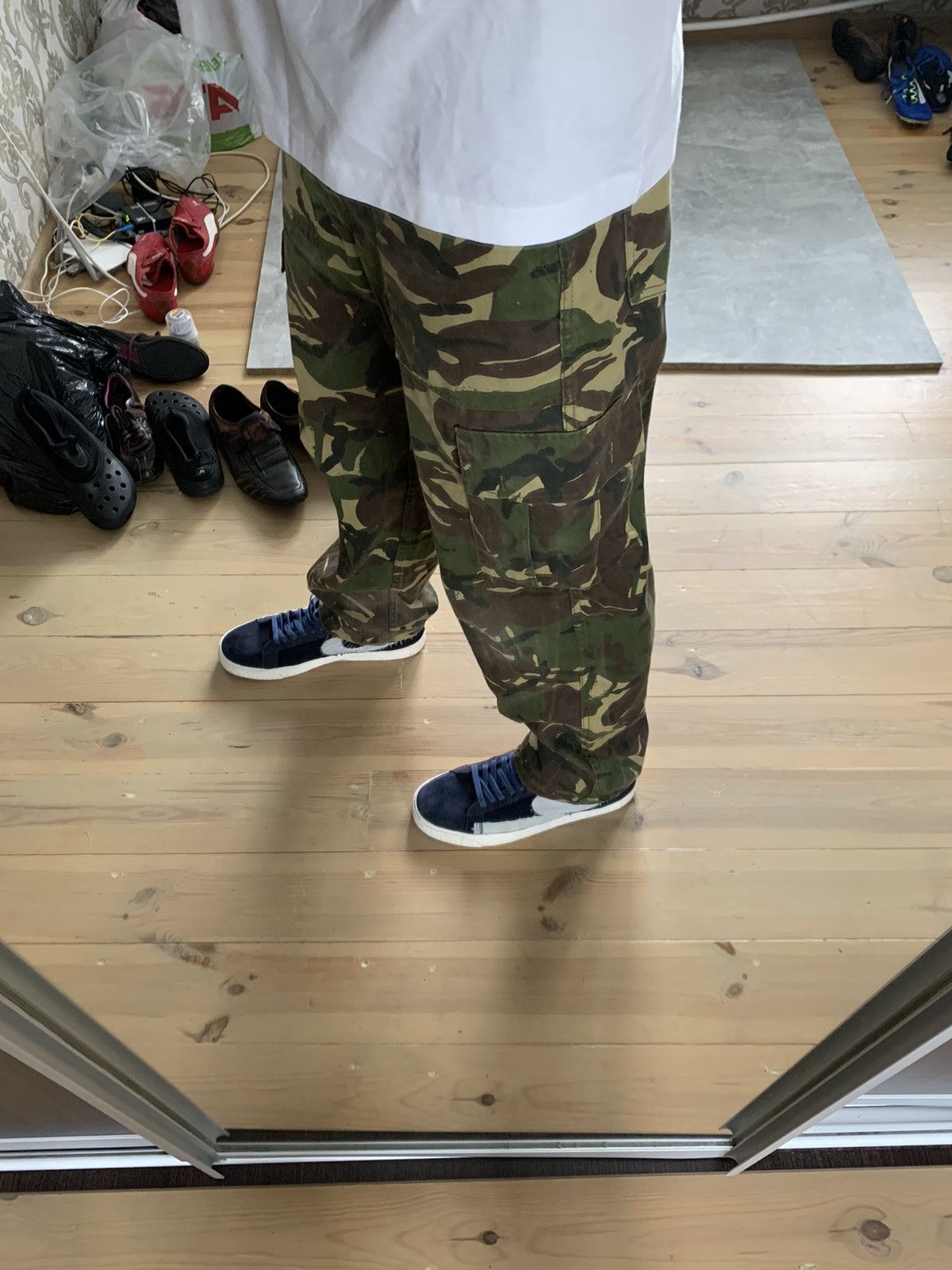 90s vintage archive 迷彩 camo cargo pants Vintage 90s Mossy Oak Camo Cargo Pants 48x32 Break Up
