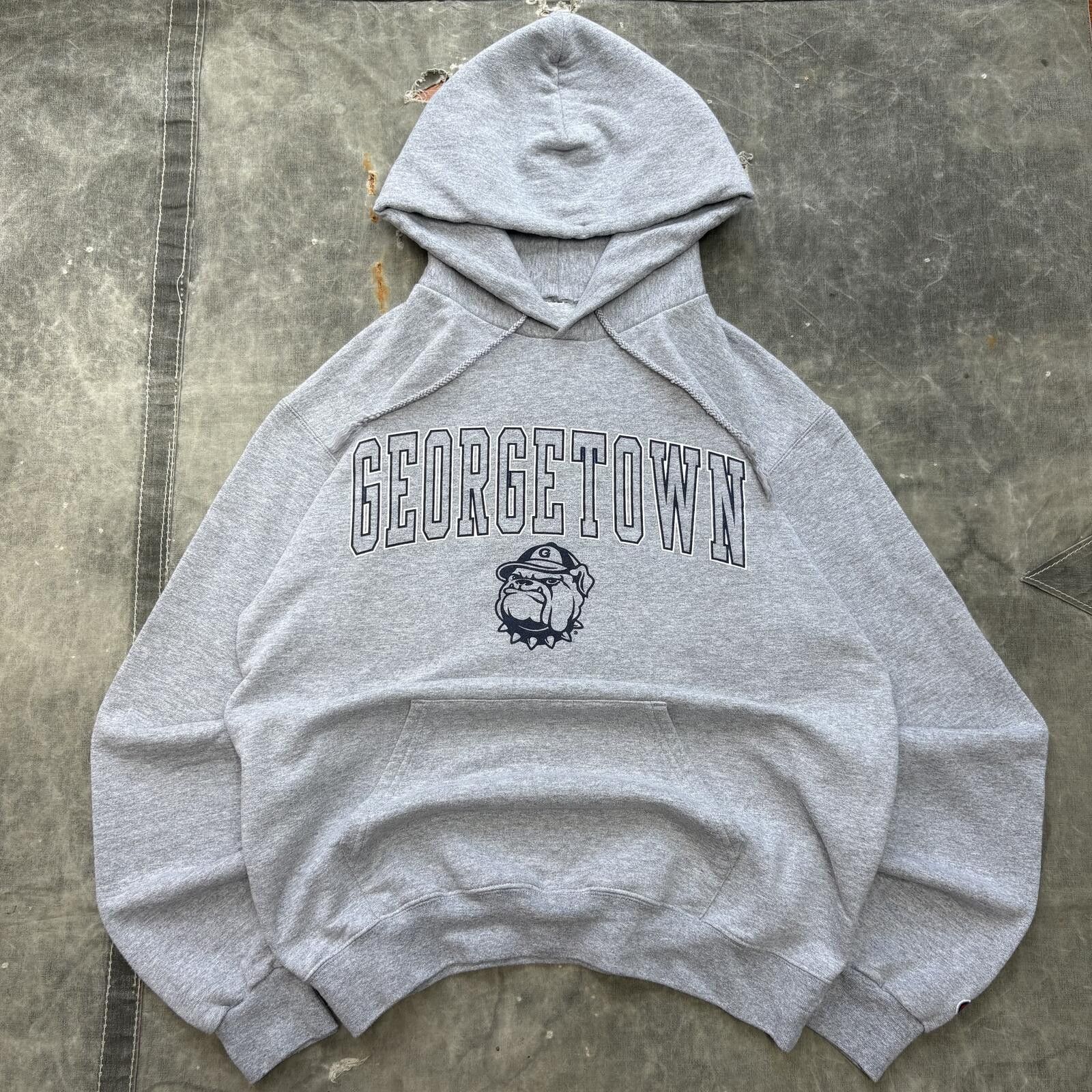 Champion Vintage Y2K Champion Georgetown University Hoyas Hoodie Size US M / EU 48-50 / 2 - 1 Thumbnail