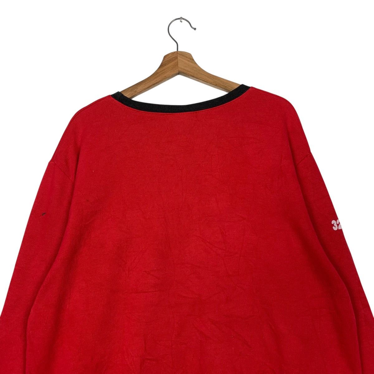 Japanese Brand Japanese Brand Red Crewneck Sweatshirt Size US M / EU 48-50 / 2 - 8 Thumbnail