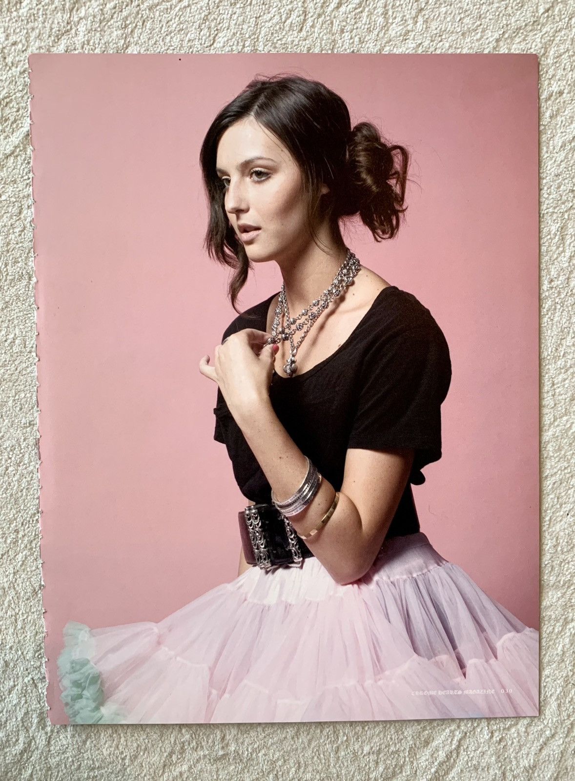 Chrome Hearts Chrome Hearts rare 8x11 magazine cutout Poster Size ONE SIZE - 1 Thumbnail
