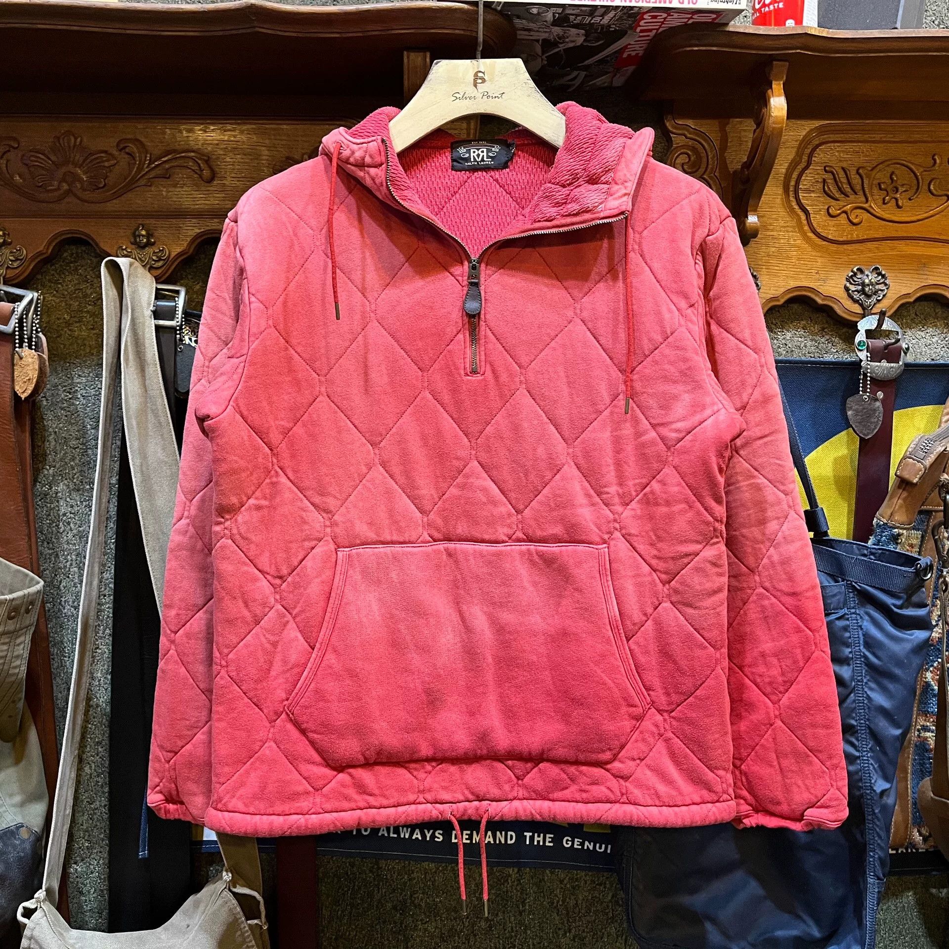 RRL Ralph Lauren RRL Red Hoodie Jacket by Ralph Lauren Size US S / EU 44-46 / 1 - 1 Thumbnail