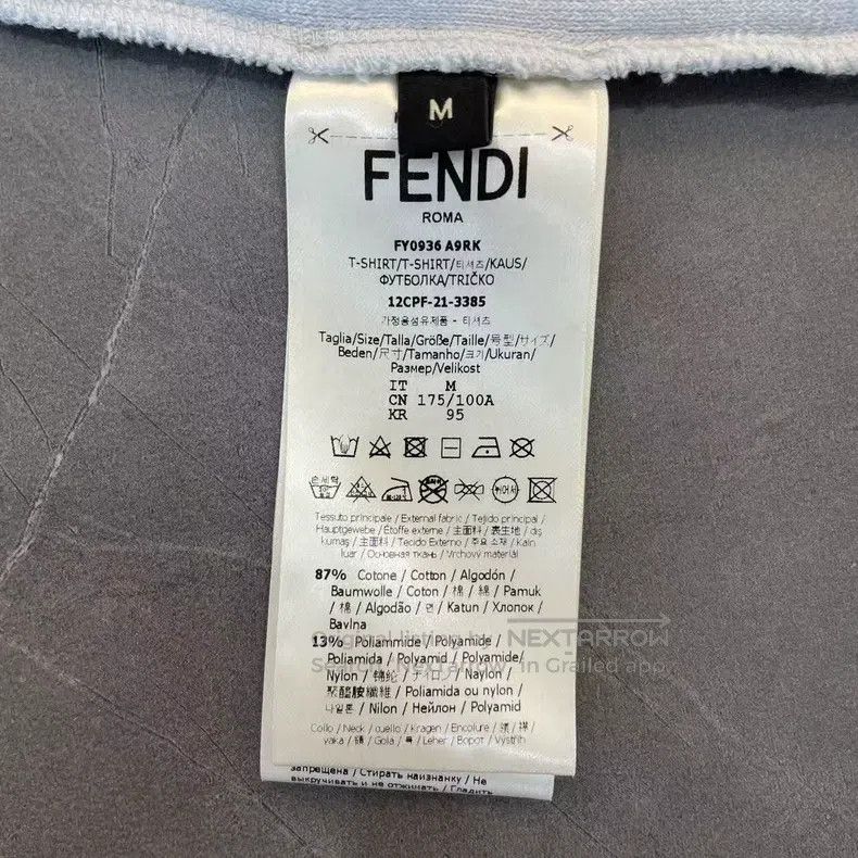 Fendi Fendi T-shirt Size US M / EU 48-50 / 2 - 9 Thumbnail