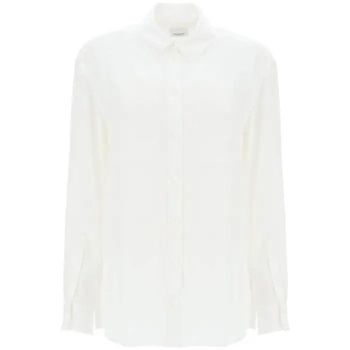 Image of Burberry O1S22I1N0424 Ivanna Shirt In White, Women's (Size XS)