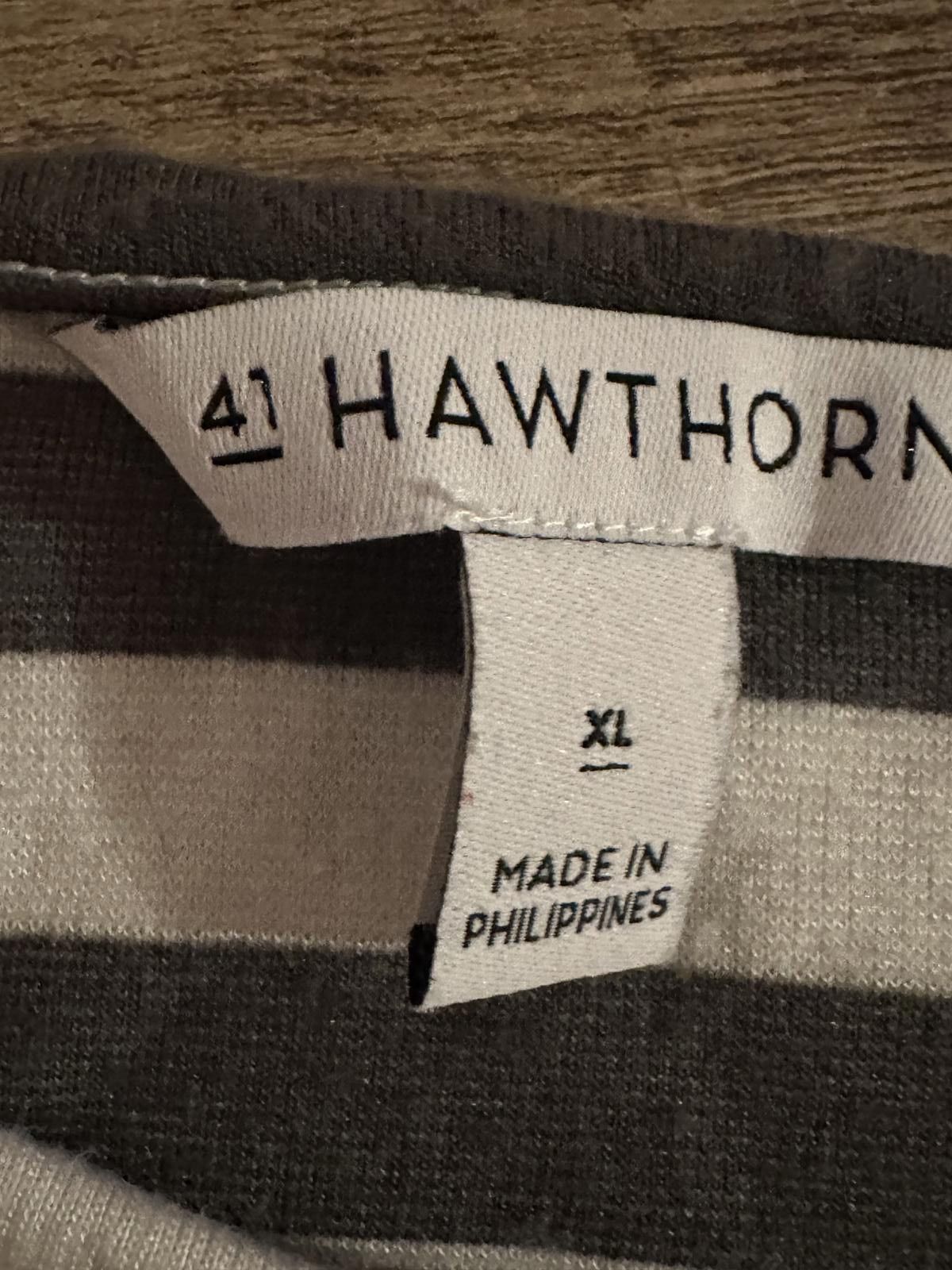 Other 41 Hawthorne Striped Short Sleeve Dress XL Casual Knit Size XL / US 12-14 / IT 48-50 - 4 Thumbnail