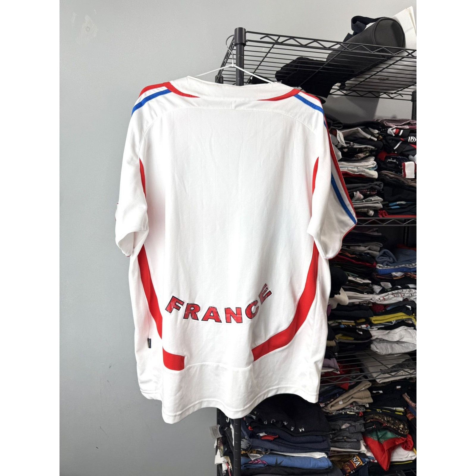 Vintage Rare 2000’s France Soccer Jersey T Shirt World Cup Size US XXL / EU 58 / 5 - 2 Thumbnail