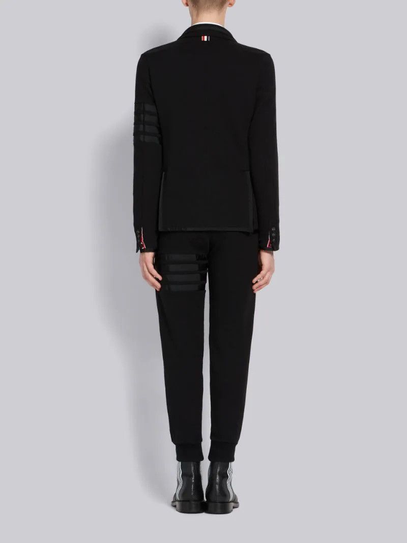Thom Browne TB - Grosgrain Trimmed 4 Bar Loopback Jersey Sweatpants Size US 30 / EU 46 - 21 Thumbnail