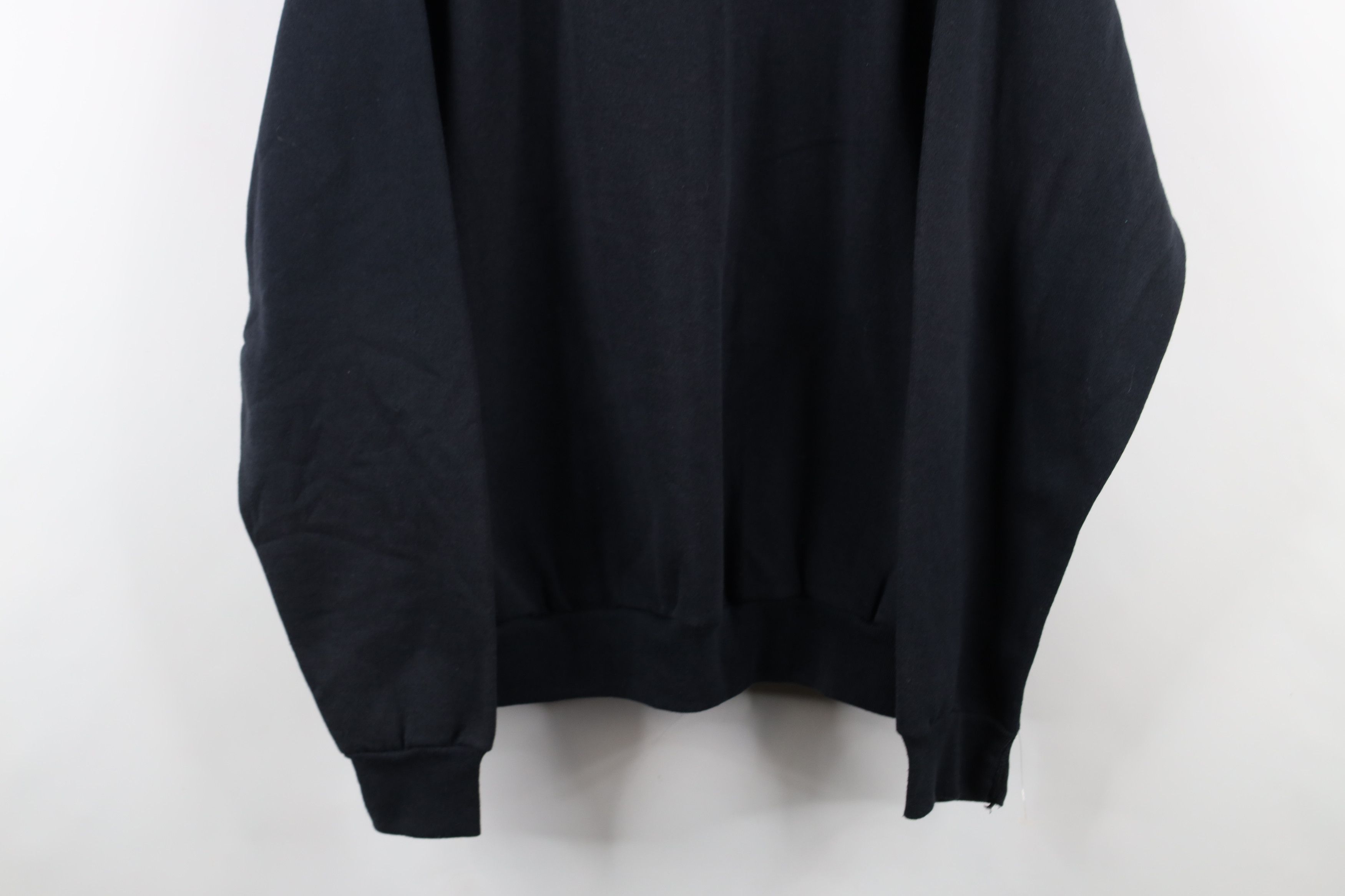 Vintage Vintage 80 90s Streetwear Crewneck Sweatshirt Black USA Size US XL / EU 56 / 4 - 3 Thumbnail