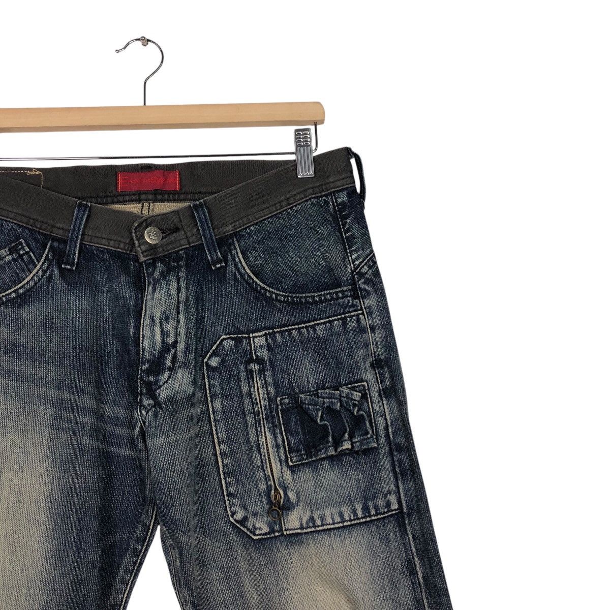 Japanese Brand 📌Vintage Denim Jeans Worker Edwin Size US 31 - 7 Thumbnail